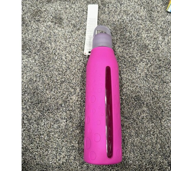 NWT lululemon H2O Pink Glass Water bottle - Picture 1 of 3
